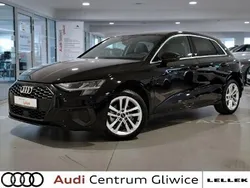 Czarny Używany 2023 Audi A3 Sportback Hatchback | 127 900 zł (Dobra cena)