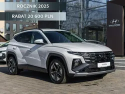 Biały (metalik) Nowe 2025 Hyundai Tucson SUV | 166 900 zł (Uczciwa cena)