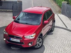 Czerwony (metalik) Używany 2017 Mitsubishi ASX SUV | 52 900 zł (Uczciwa cena)