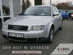 Srebrny (metalik) Używany 2001 Audi A4 Sedan/Limuzyna | 7500 zł (Dobra cena)