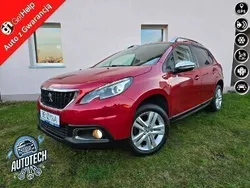 Czerwony (metalik) Używany 2018 Peugeot 2008 SUV | 43 000 zł (Dobra cena)
