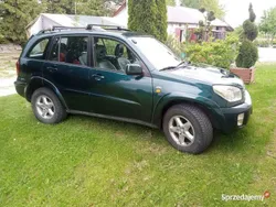 Zielony Używany 2002 Toyota RAV4 SUV | 11 900 zł (Uczciwa cena)