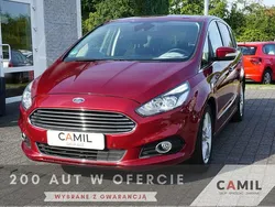 Bordowy Używany 2017 Ford S-MAX S Minivan | 52 600 zł