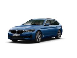 Niebieski phytonic metalizowany Używany 2021 BMW 530 Kombi | 184 900 zł (Drogi)