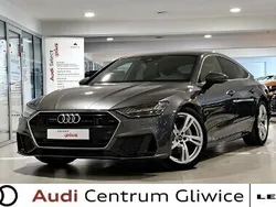 Szary Używany 2021 Audi A7 S-Line Hatchback | 218 900 zł (Drogi)