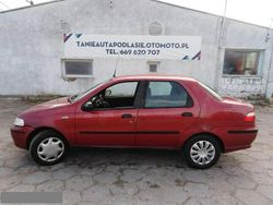 Bordowy (metalik) Używany 2003 Fiat Albea Sedan/Limuzyna | 2699 zł