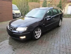 Czarny Używany 2009 Saab 9-3 Vector Kombi | 11 900 zł