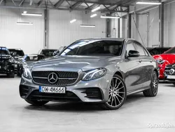 Szary (metalik) Używany 2017 Mercedes E43 AMG AMG Sedan/Limuzyna | 195 921 zł