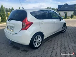 Biały Używany 2016 Nissan Note 360º Minivan | 26 600 zł (Uczciwa cena)