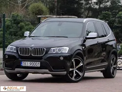 Czarny (metalik, perła) Używany 2013 BMW X3 SUV | 117 777 zł