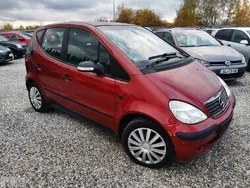 Bordowy Używany 2004 Mercedes A170 Hatchback | 10 900 zł