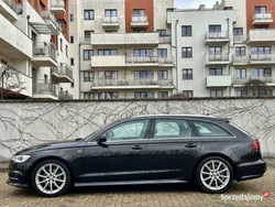 Czarny Używany 2017 Audi A6 S-Line Kombi | 69 900 zł (Uczciwa cena)