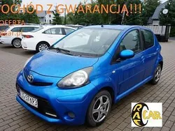 Niebieski Używany 2009 Toyota Aygo Hatchback | 8999 zł (Super Cena)