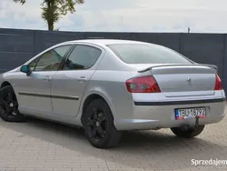 Srebrny Używany 2004 Peugeot 407 Sedan/Limuzyna | 7800 zł