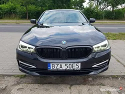 Czarny Używany 2017 BMW 520 Sedan/Limuzyna | 109 900 zł (Dość drogi)