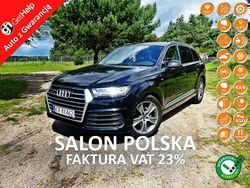 Czarny Używany 2017 Audi Q7 S-Line SUV | 99 990 zł (Super Cena)