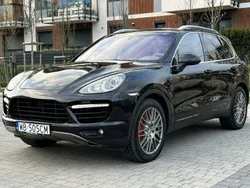 Czarny (metalik) Używany 2010 Porsche Cayenne Turbo SUV | 89 800 zł