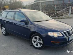 Niebieski Używany 2009 VW Passat Kombi | 13 400 zł (Uczciwa cena)