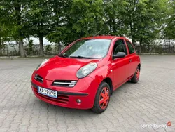 Czerwony Używany 2007 Nissan Micra Hatchback | 5700 zł (Uczciwa cena)