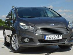 Szary Używany 2016 Ford S-MAX S Minivan | 54 900 zł (Uczciwa cena)