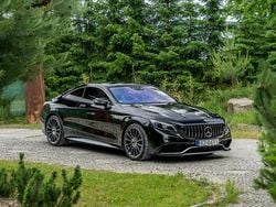 Czarny Używany 2014 Mercedes 500 Coupe | 234 777 zł