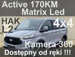 Szary Nowe 2025 Ford Tourneo Custom Active Minivan | 284 253 zł (Uczciwa cena)