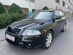 Czarny Używany 2009 Skoda Octavia vRS Kombi | 18 999 zł