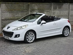 Biały (metalik) Używany 2012 Peugeot 207 CC Kabriolet | 15 900 zł