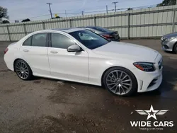 Biały (metalik) Używany 2021 Mercedes C300 Sedan/Limuzyna | 67 300 zł