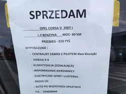Używany 2007 Opel Corsa | 8900 zł (Drogi)