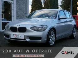 Srebrny (metalik) Używany 2015 BMW 116 Hatchback | 28 500 zł (Super Cena)