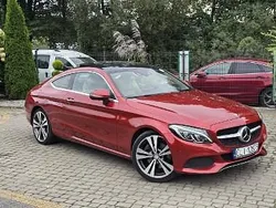 Bordowy Używany 2016 Mercedes C300 Coupe | 72 900 zł