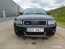 Czarny Używany 2004 Audi A4 S-Line Kombi | 15 800 zł (Dość drogi)