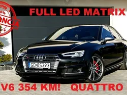 Czarny (metalik) Używany 2018 Audi S4 Sedan/Limuzyna | 129 500 zł