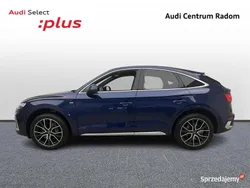 Niebieski Używany 2022 Audi Q5 Sportback S-Line SUV | 209 980 zł