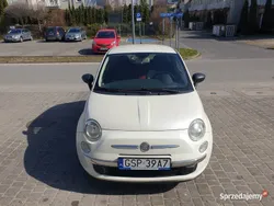 Biały Używany 2008 Fiat 500 Hatchback | 14 900 zł (Uczciwa cena)