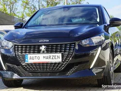 Czarny Używany 2021 Peugeot 208 Hatchback | 48 700 zł (Uczciwa cena)