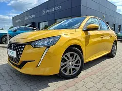 Żółty Używany 2021 Peugeot 208 Active Hatchback | 54 990 zł (Dość drogi)