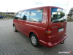 Bordowy Używany 2005 VW T5 Van | 28 900 zł (Dość drogi)