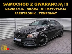 Czarny (metalik) Używany 2017 Mercedes CLA200 Sedan/Limuzyna | 72 999 zł