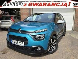 Niebieski Używany 2021 Citroën C3 Shine Hatchback | 44 900 zł (Uczciwa cena)