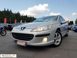Srebrny Używany 2008 Peugeot 407 Premium Kombi | 18 500 zł