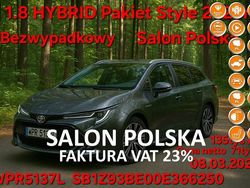 Czarny Używany 2023 Toyota Corolla Style Kombi | 70 888 zł (Dobra cena)