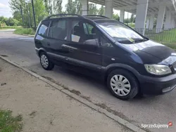Czarny Używany 2002 Opel Zafira Minivan | 3600 zł (Dobra cena)