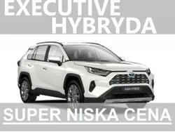 Biały Nowe 2024 Toyota RAV4 Hybrid Executive SUV | 195 500 zł (Uczciwa cena)