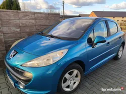 Niebieski Używany 2006 Peugeot 207 Hatchback | 10 500 zł (Uczciwa cena)