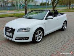 Biały Używany 2013 Audi A3 S-Line Kabriolet | 27 900 zł (Uczciwa cena)