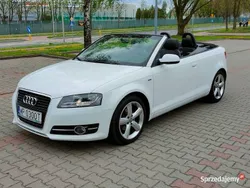 Biały Używany 2013 Audi A3 S-Line Kabriolet | 27 999 zł (Uczciwa cena)