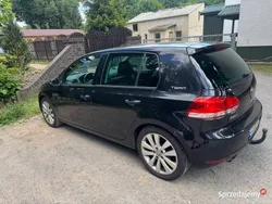 Czarny Używany 2010 VW Golf VI Team Hatchback | 15 700 zł (Super Cena)