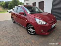 Bordowy Używany 2015 Mitsubishi Space Star Hatchback | 19 900 zł (Uczciwa cena)